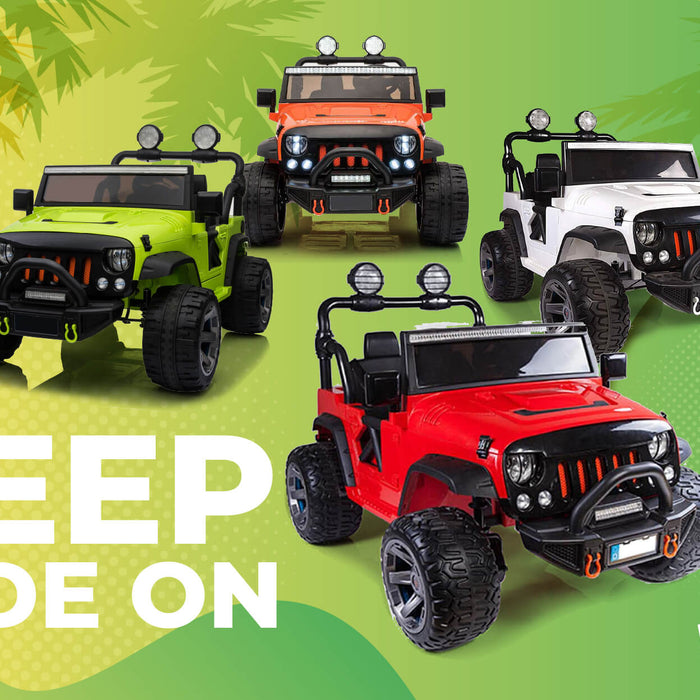 Jeep Ride On - Your kids’ best all season ride on choice for 2021