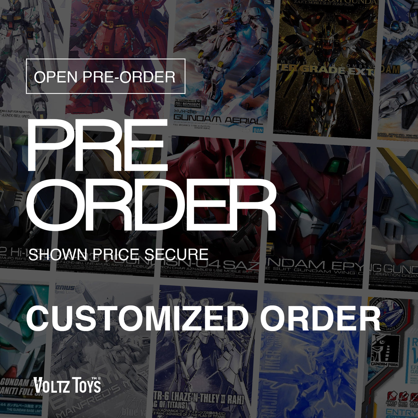 Gundam Pre order