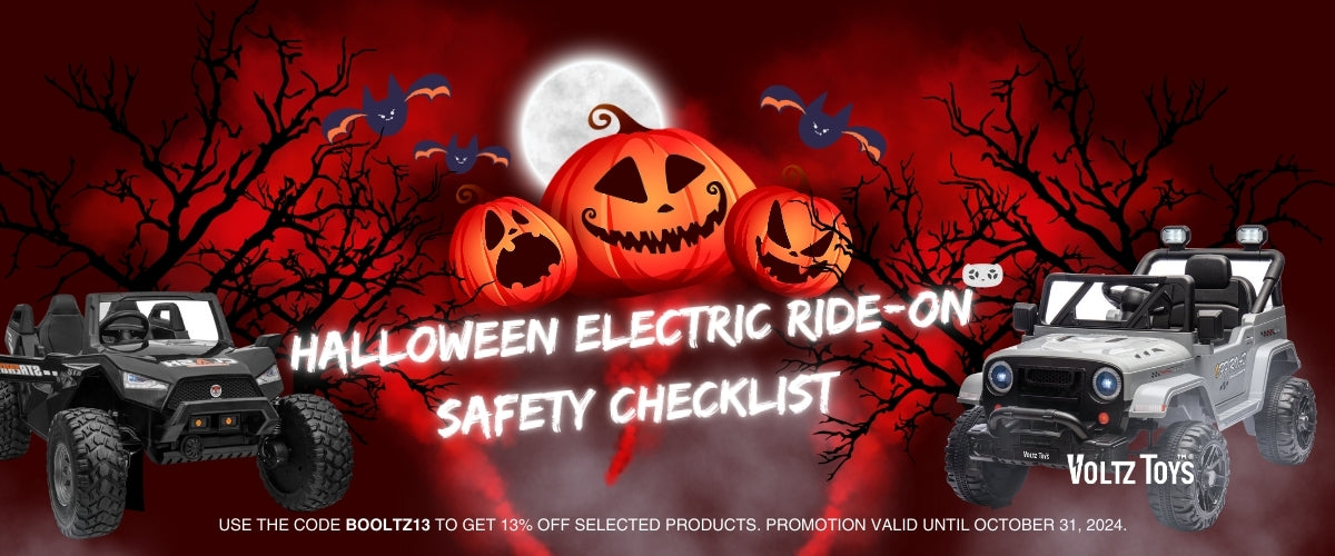 Halloween Ride-On Checklist Safety Guide