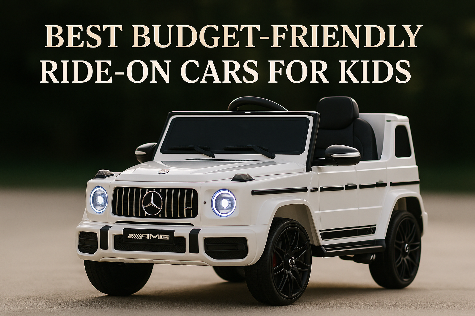 Best Budget-Friendly Ride-On Cars for Kids