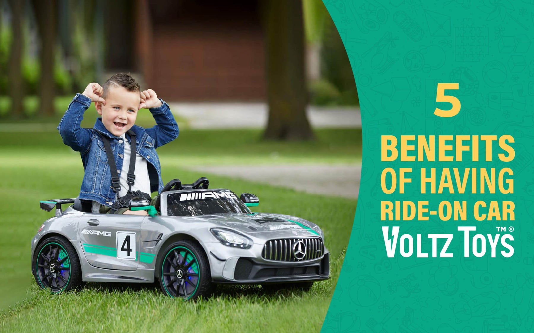 5 Benefits of Having an Electric Ride-On Car