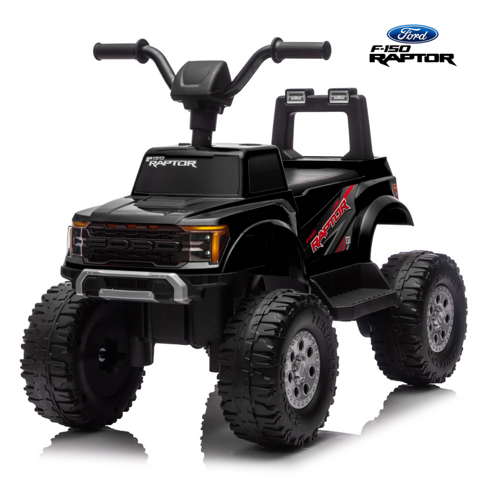 Licensed Ford F-150 Raptor 12V Kids Ride-On ATV with Dual Motors
