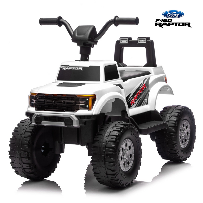 Licensed Ford F-150 Raptor 12V Kids Ride-On ATV with Dual Motors