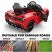 Ferrari 488 Pista Spider 12V with Leather Seat and Remote Control, Licensed