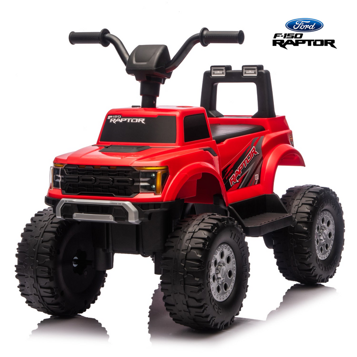 Licensed Ford F-150 Raptor 12V Kids Ride-On ATV with Dual Motors