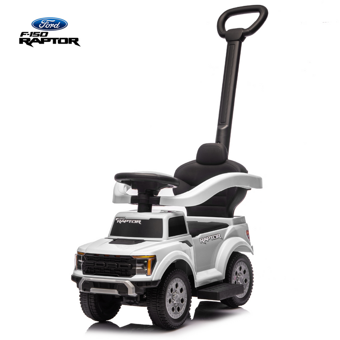 Licensed Ford F-150 Raptor 2-in-1 Kids Ride-On Push Car