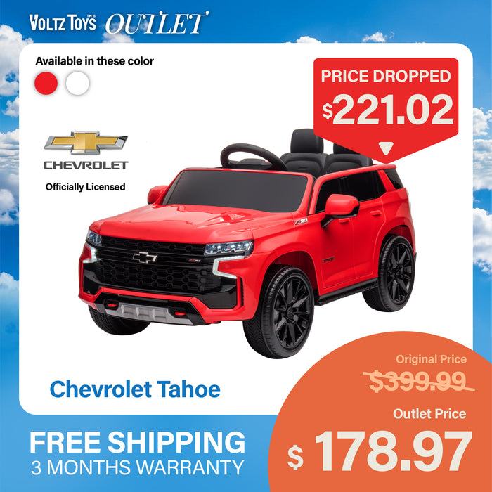 Chevrolet Tahoe 12V Kids Ride on Car with Remote Control, Licensed