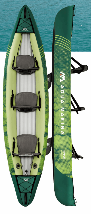 Aqua Marina RIPPLE-370 Inflatable Kayak & Canoe