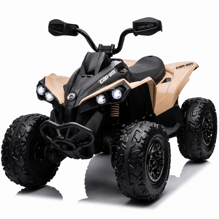 BRP Can-Am Renegade 24V Kids Electric ATV Ride On Car – Licensed Off-Road Toy with EVA Tires, LED Lights & Bluetooth