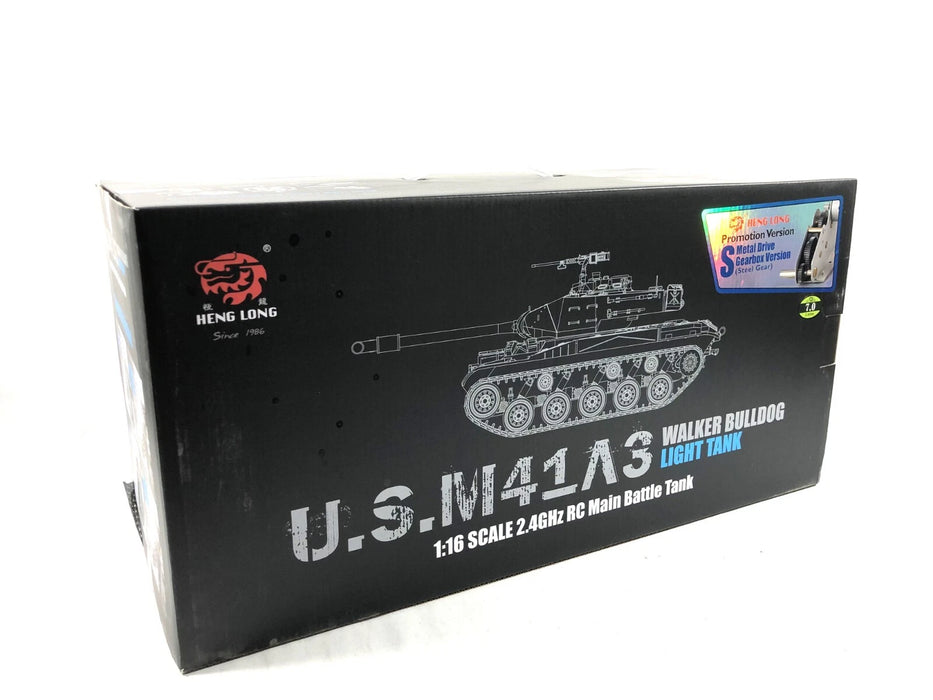 Heng Long 1/16 M41 Walker Bulldog RC Tank Upgrade Edition RTR