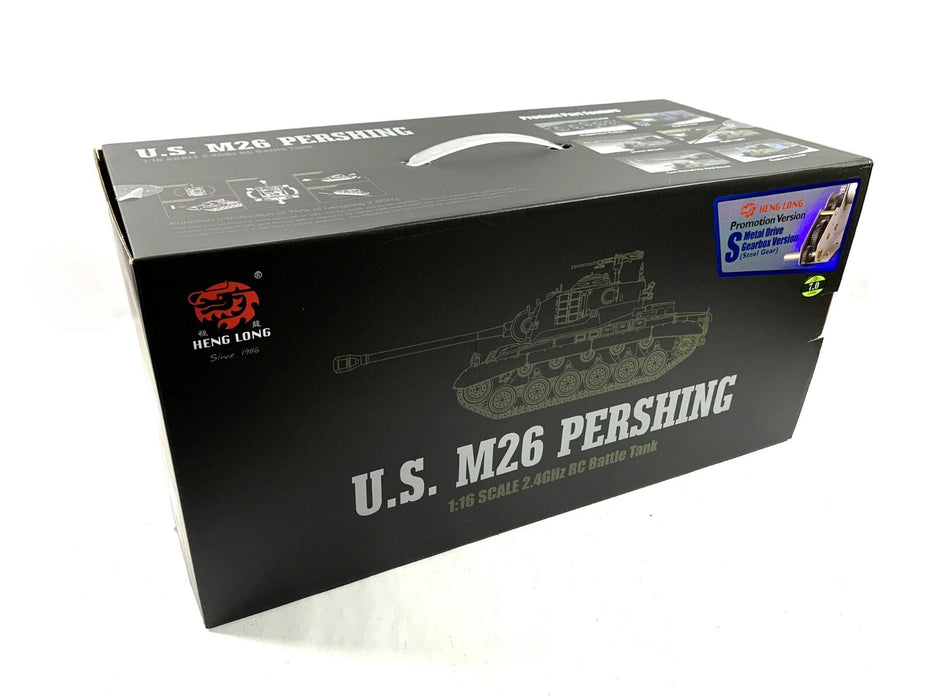 Heng Long 1/16 U.S. M26 Pershing RC Tank Upgrade Edition RTR