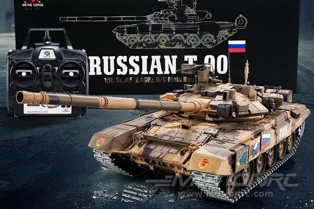 Heng Long 1/16 Russian T-90 RC Tank Upgrade Edition RTR
