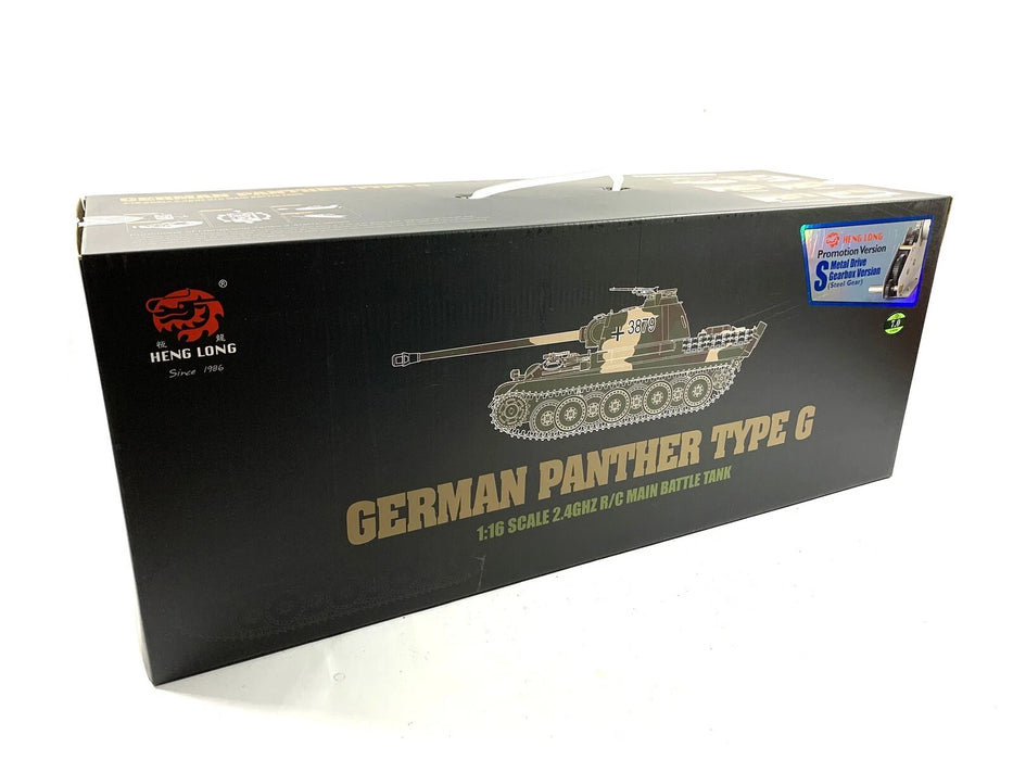 Heng Long 1/16 Panther Type G RC Tank Upgrade Edition RTR