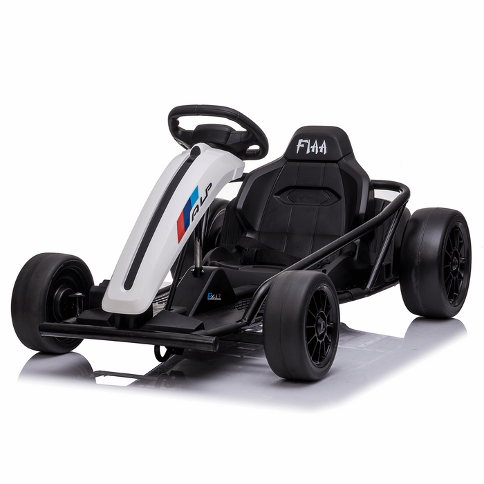 Go Kart 24V High-Speed Outdoor Racer Drifter with Seat Belt