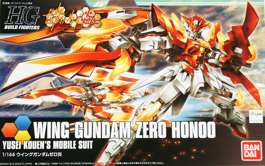 HGBF 1/144 Wing Gundam Zero Honoo - product view 2