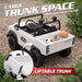 24V Land Rover Defender kids electric car dimensions 133 73 80 cm