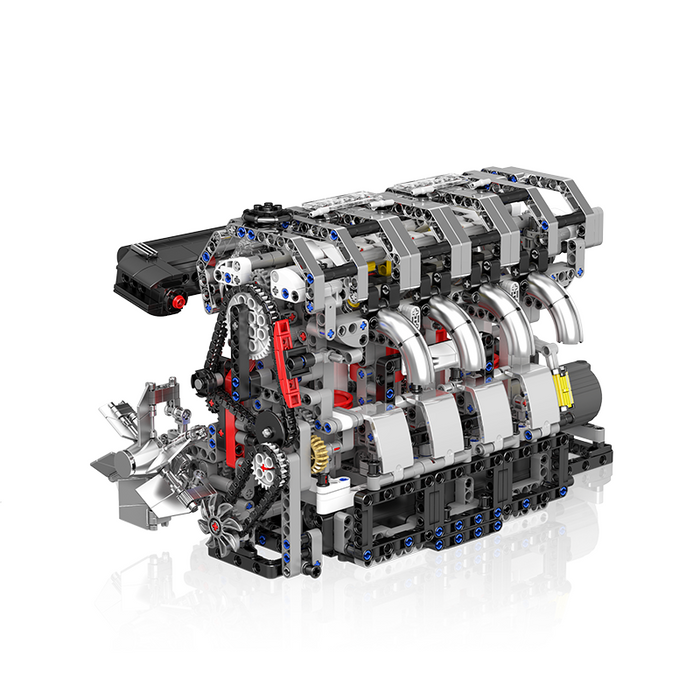 Mould King L4 Casoline Engine Building Blocks Kit - 1787Pcs