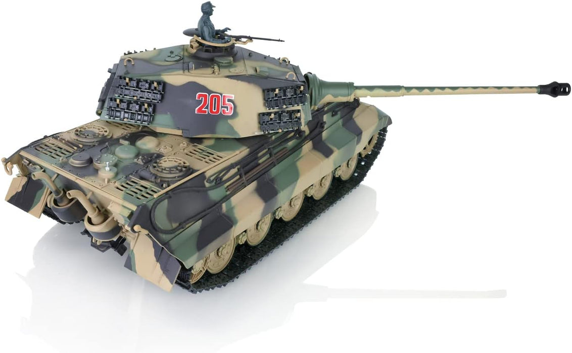 Heng Long 1/16 King Tiger Henschel RC Tank Upgrade Edition RTR