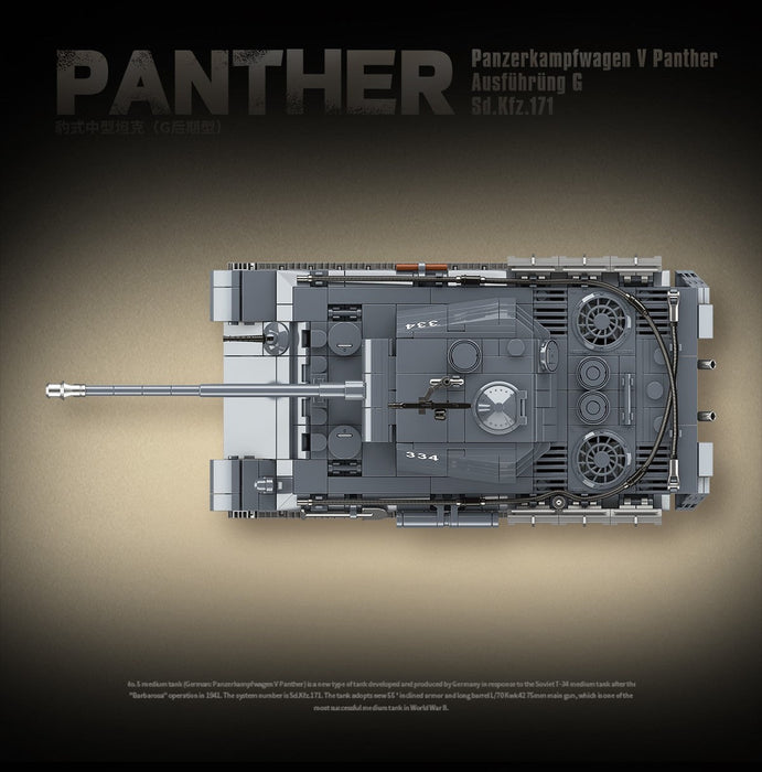 Panther V G - 1180Pcs