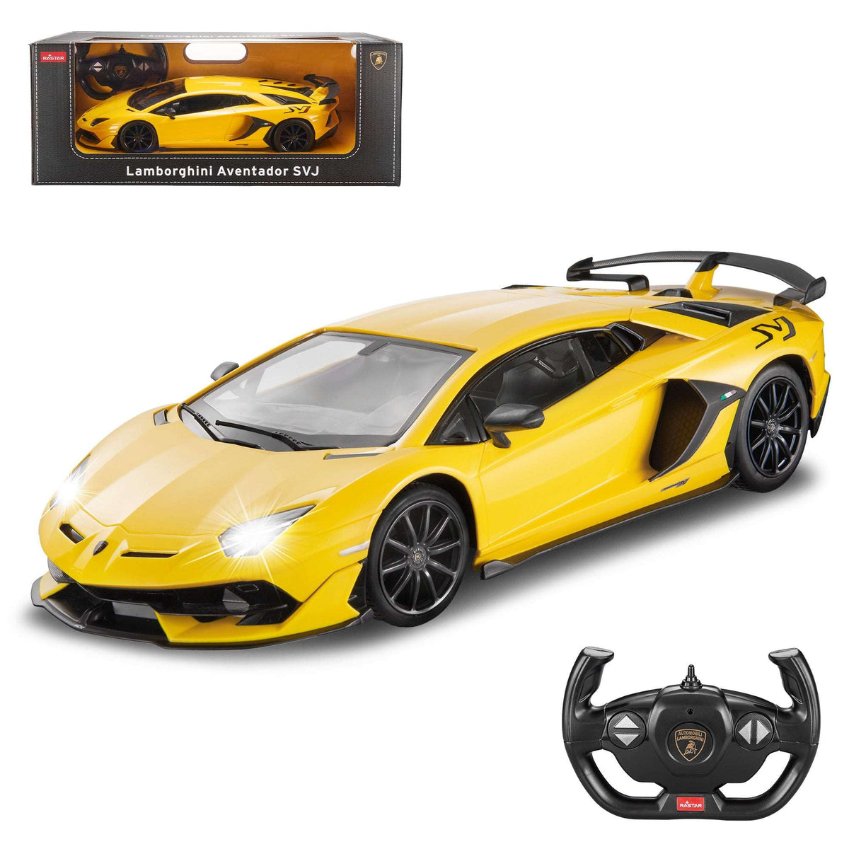 Lamborghini Aventador SVJ RC Car 1/14 Scale Licensed Remote