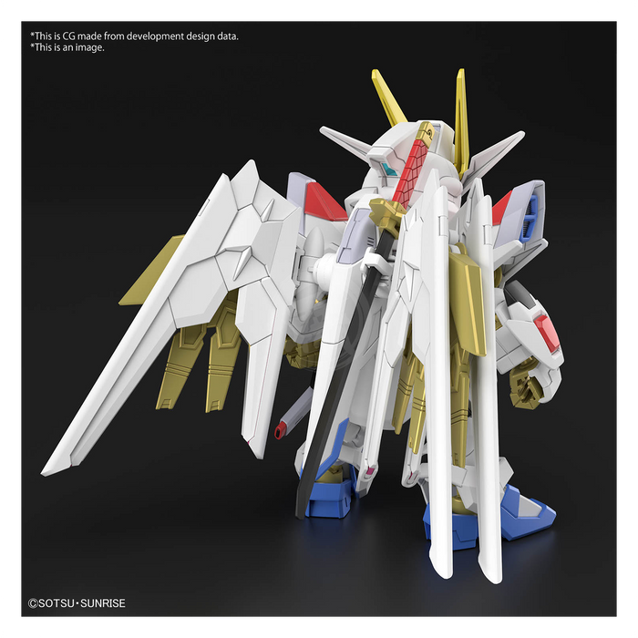 SD Gundam Cross Silhouette Mighty Strike Freedom Gundam - product view 3