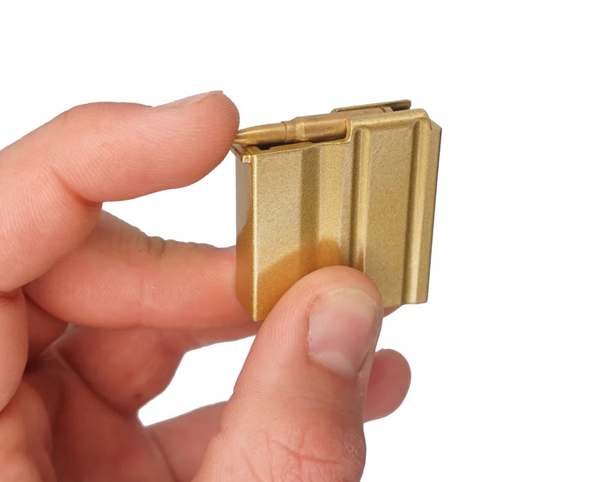 Miniature 1:3 Scale Model Mini .50cal BARRETT Modal 82A1 Diecast Metal Building Kit - Gold