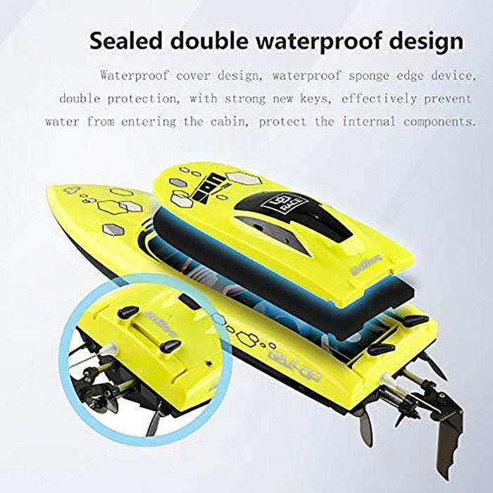 UDI008 High Speed Remote Control Boat Toys for Kids and Adults with Water cooling system/Self-righting system, Voltz Toys
