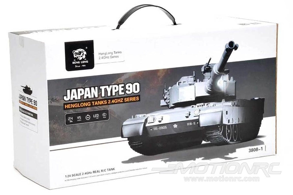 Heng Long 1/24 Japanese Type 90 RC Battle Tank RTR