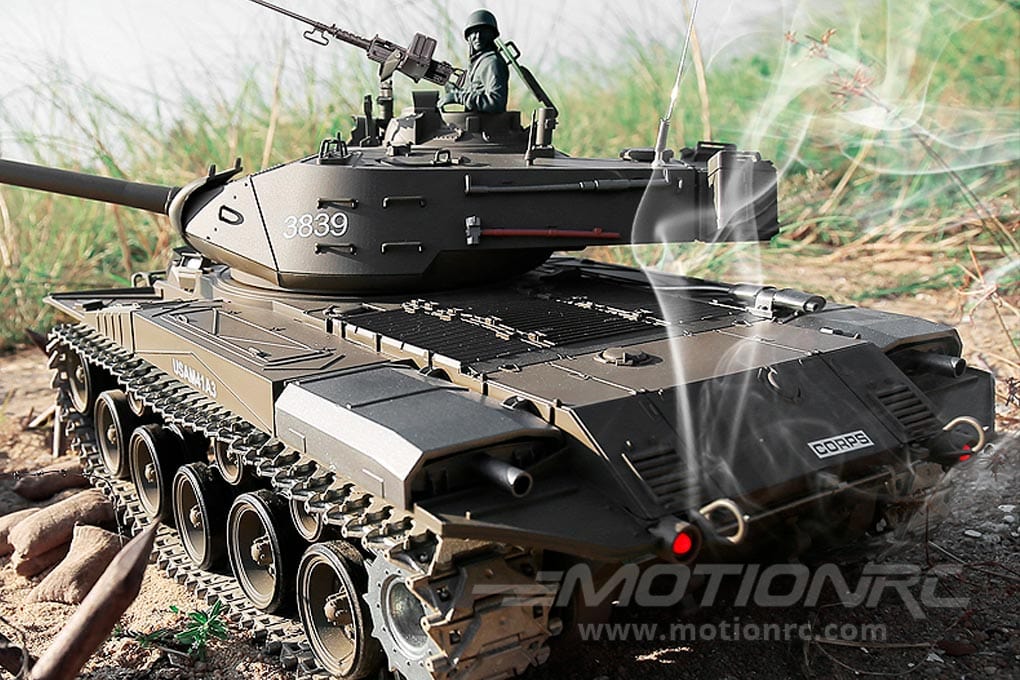 Heng Long 1/16 M41 Walker Bulldog RC Tank Upgrade Edition RTR