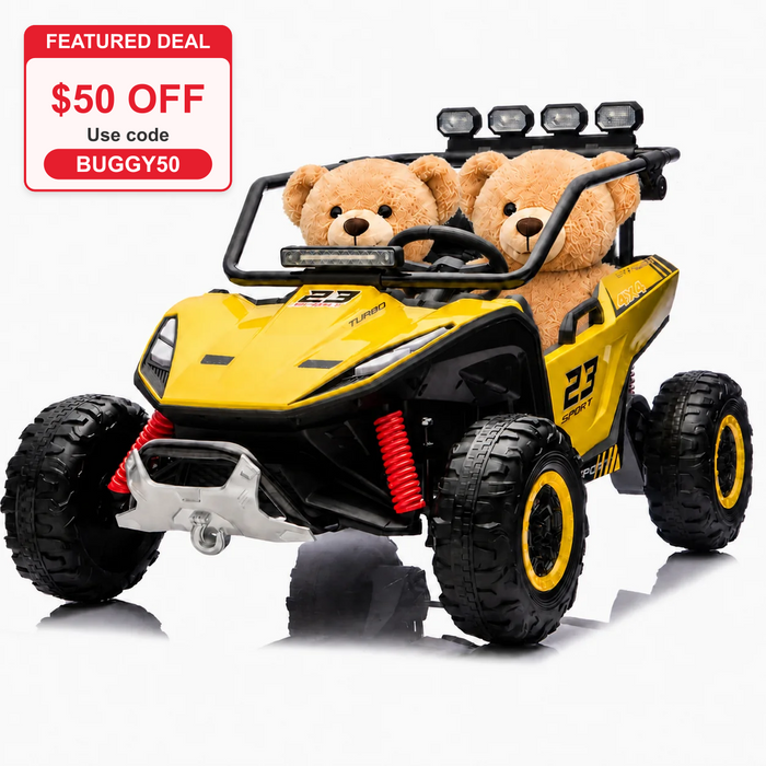 Desert Strike Buggy 24 V — UTV électrique à deux places pour enfants