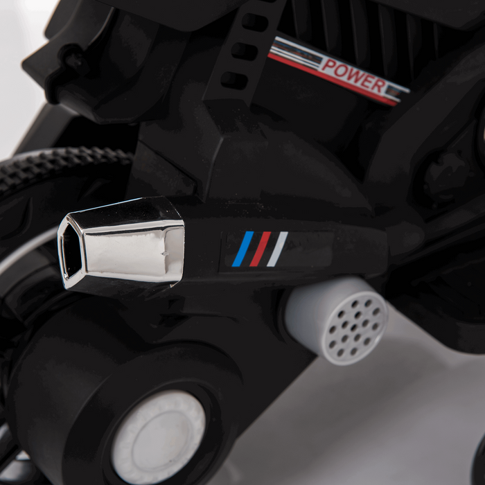 Kids motorcycles with clearance training wheels