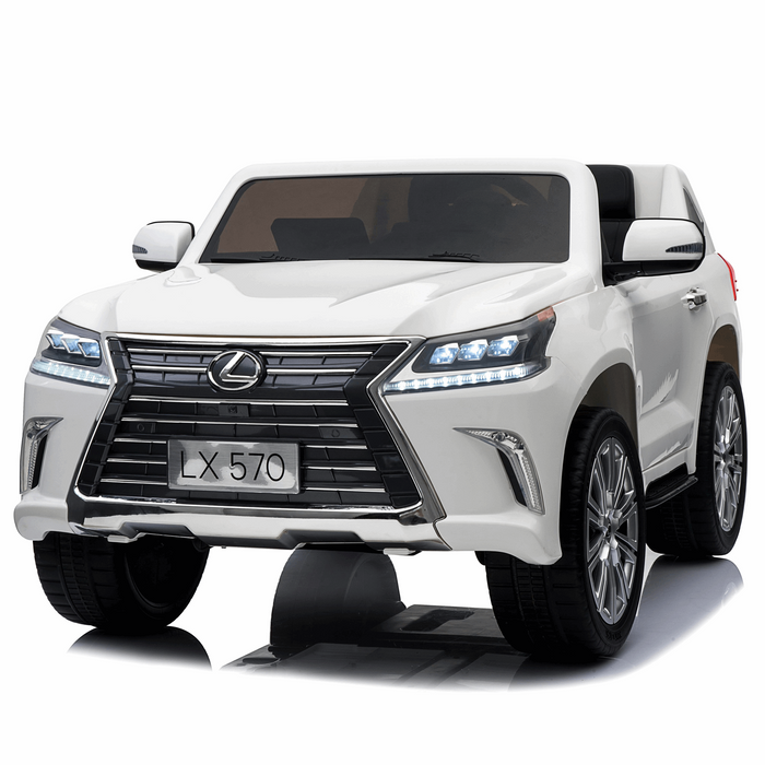 Lexus LX570 12V 2 Seater Ride on Car with Remote Control and Leather Seat, Licensed