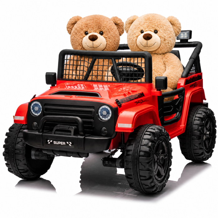 2026 NEW JEEP OUTREACH 2 Seater 24V Jeep Style Kids Ride On Car with Parental Remote Control