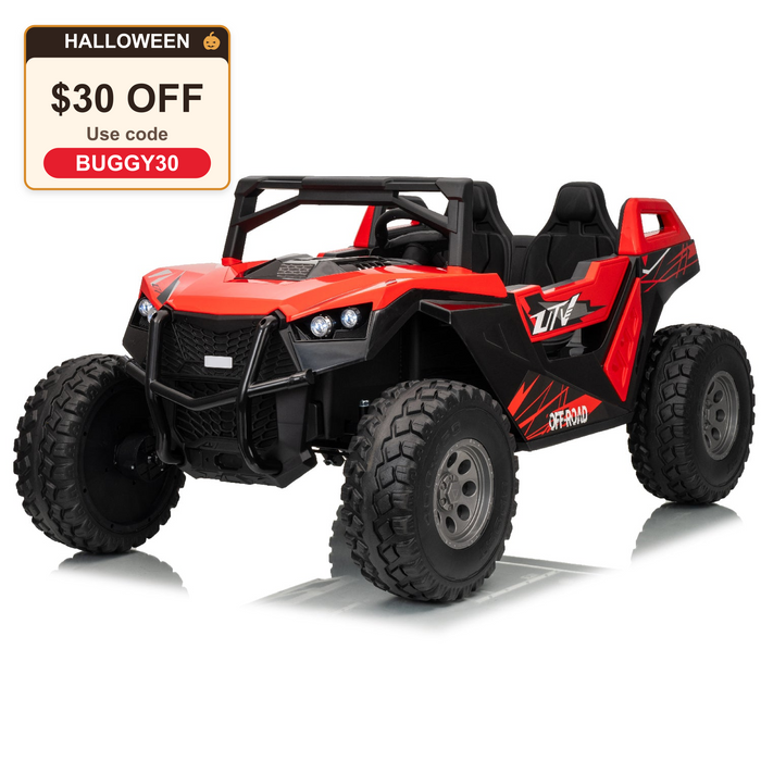 High-Speed 24V 2 Seater Kids Ride-On Dune Buggy – 15 km/h, EVA Tires & Parental Remote