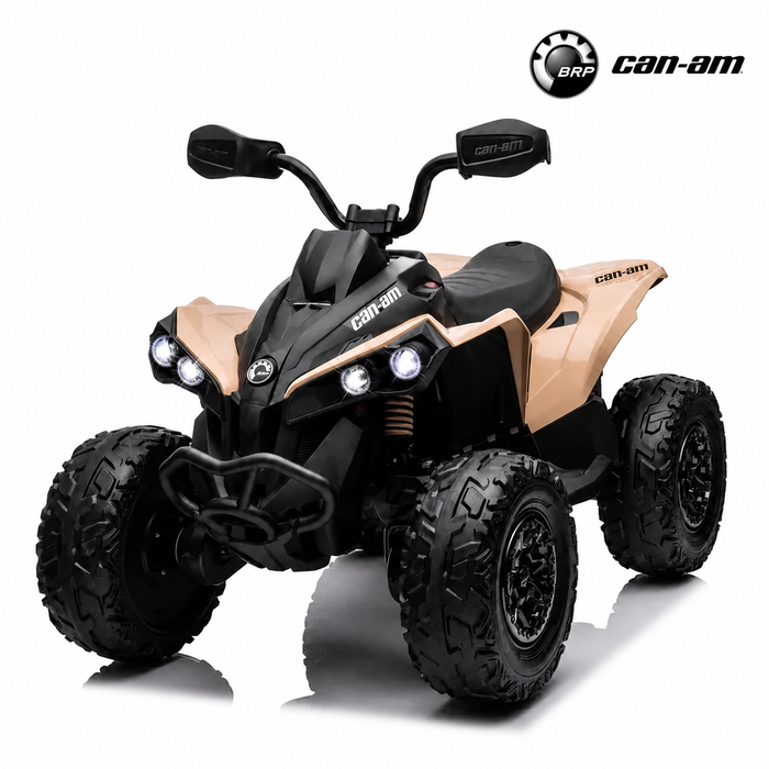 Véhicule tout-terrain Can-Am RENEGADE 24 V avec lumières réalistes, sous licence