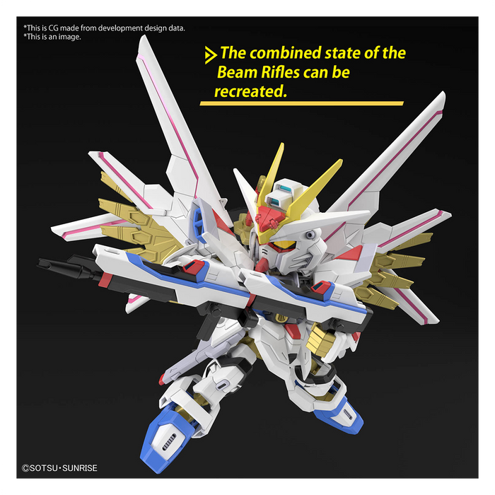 SD Gundam Cross Silhouette Mighty Strike Freedom Gundam - product view 4