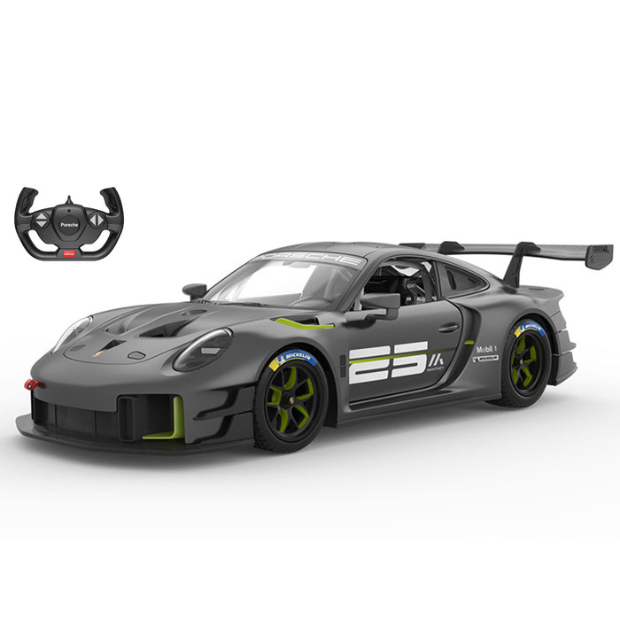 Porsche 911 GT2 RS Clubsport 25 RC Car 1/14 Scale Licensed Remote Control Toy Car with Working Lights by Rastar