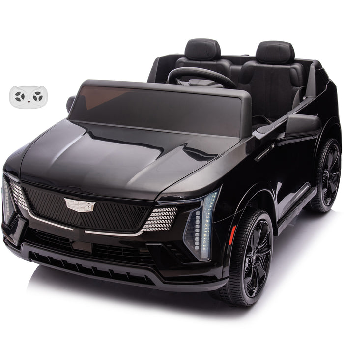 Cadillac Escalade IQ 24V 2 Seater Ride on Car for Kids with Remote Control, Open Doors, LED Lights and Music