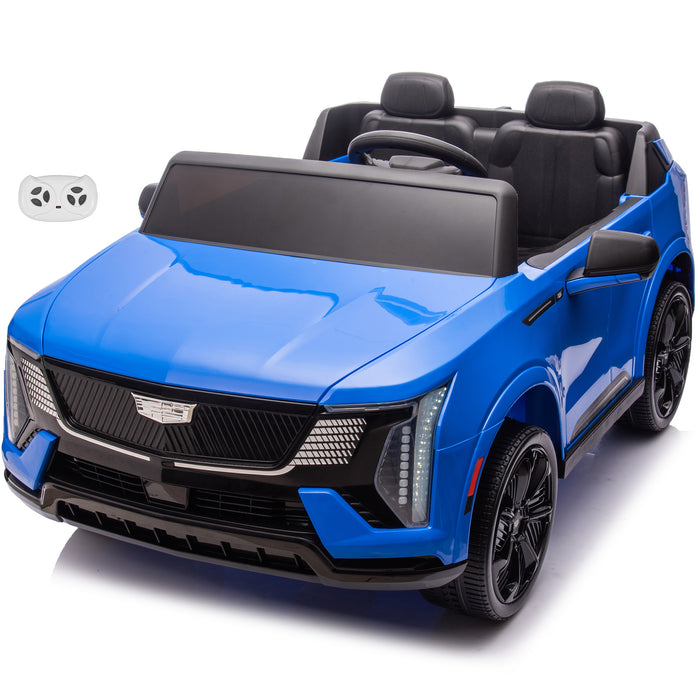 Cadillac Escalade IQ 24V 2 Seater Ride on Car for Kids with Remote Control, Open Doors, LED Lights and Music