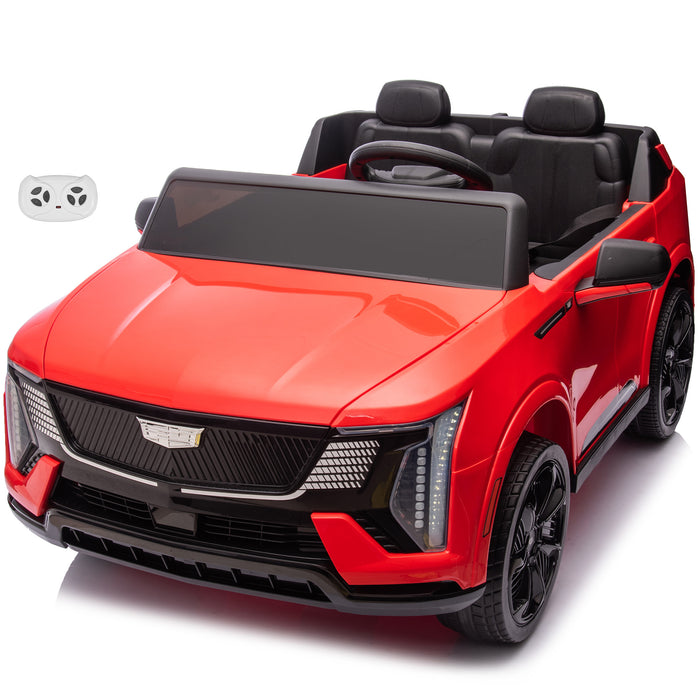 Cadillac Escalade IQ 24V 2 Seater Ride on Car for Kids with Remote Control, Open Doors, LED Lights and Music