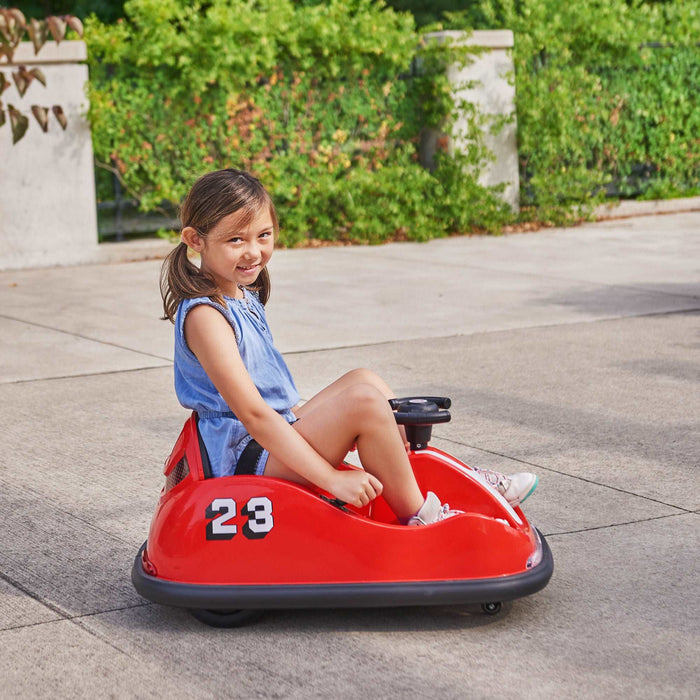 Kids 12V Bumper Car 360° Rotation for Indoor and Outdoor with Remote Control