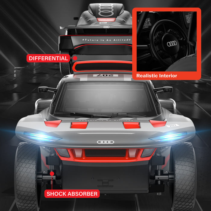 [Exclusive] AUDI RS Q e-tron RC Car 1/14 Scale Licensed Remote Control Toy Car by Rastar