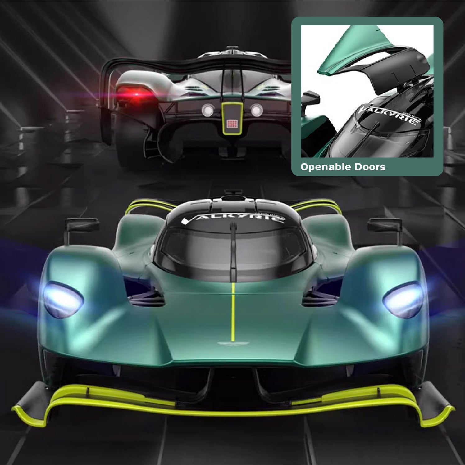 Aston Martin Valkyrie AMR Pro RC Car 1/14 Scale Licensed Remote Contro ...