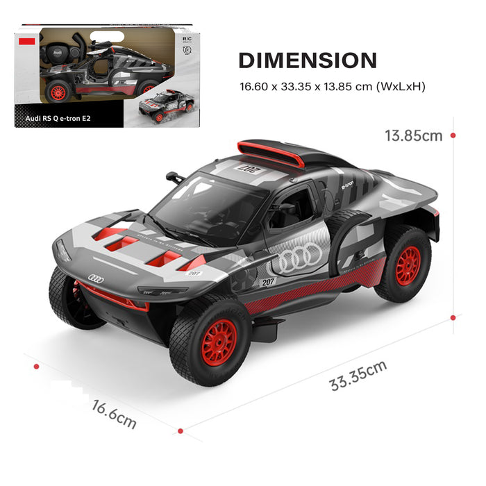 [Exclusive] AUDI RS Q e-tron RC Car 1/14 Scale Licensed Remote Control Toy Car by Rastar