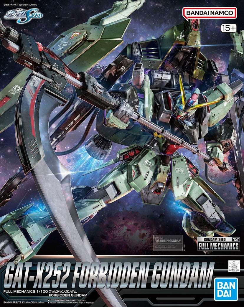 Full Mechanics 1/100 GAT-X252 Forbidden Gundam — Voltz Toys