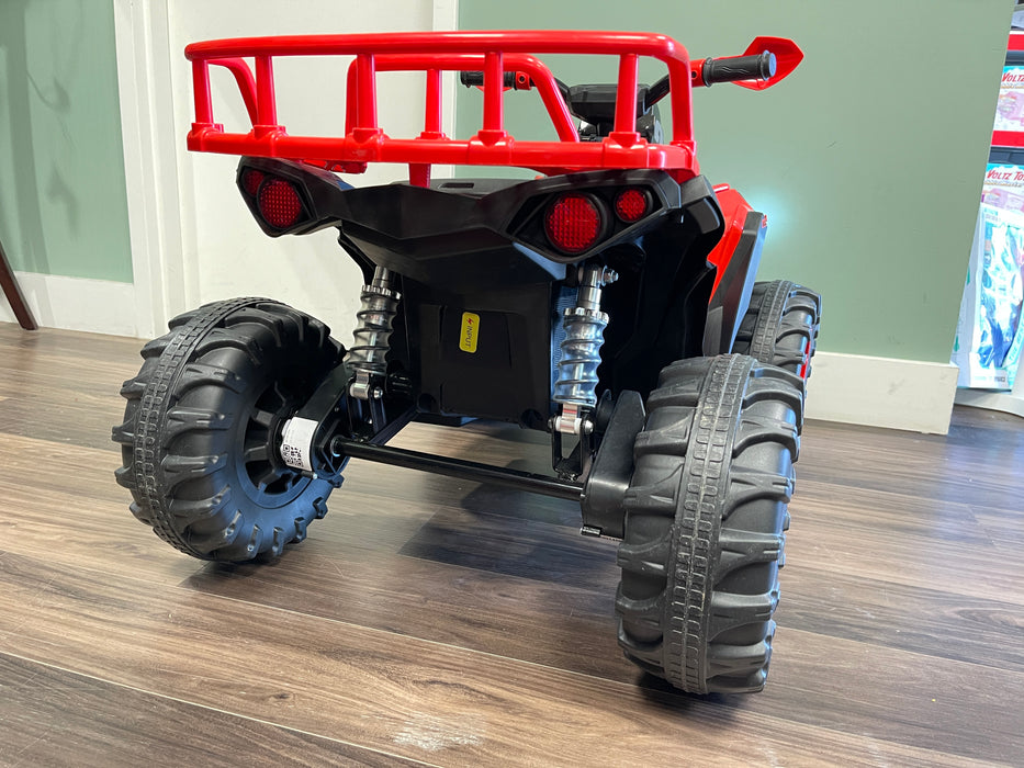 Refurbished Off-Road 12V ATV Ride On Car Toy with Realistic Lights