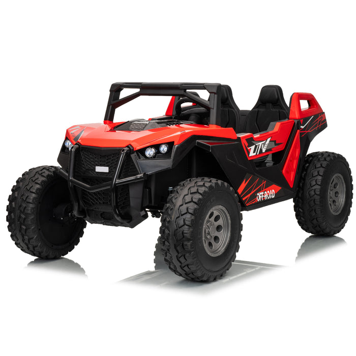 2025 High Speed Up To 15 km/h Dune Buggy 2 Seater 24V Off-Road UTV with Remote Control and EVA Tires
