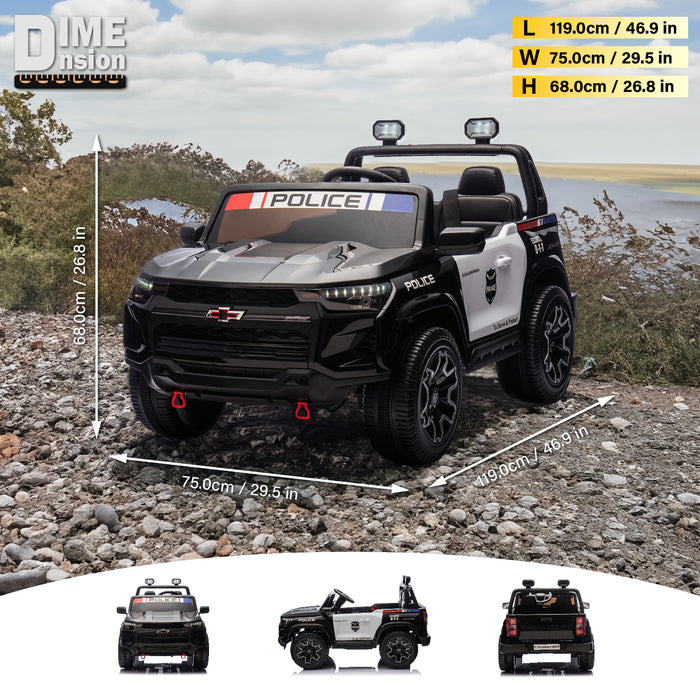 Chevrolet Colorado 24V Ride-On Truck for Kids by Voltz Toys – Licensed 2 Seater Electric Pickup with Remote & MP3 (ZR2 & Z71 Styles)