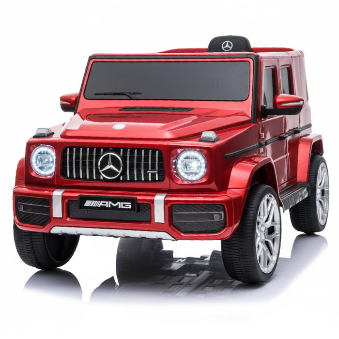 Mercedes-Benz AMG G63 12V Ride on Car with Remote Control and Leather Seat, Licensed