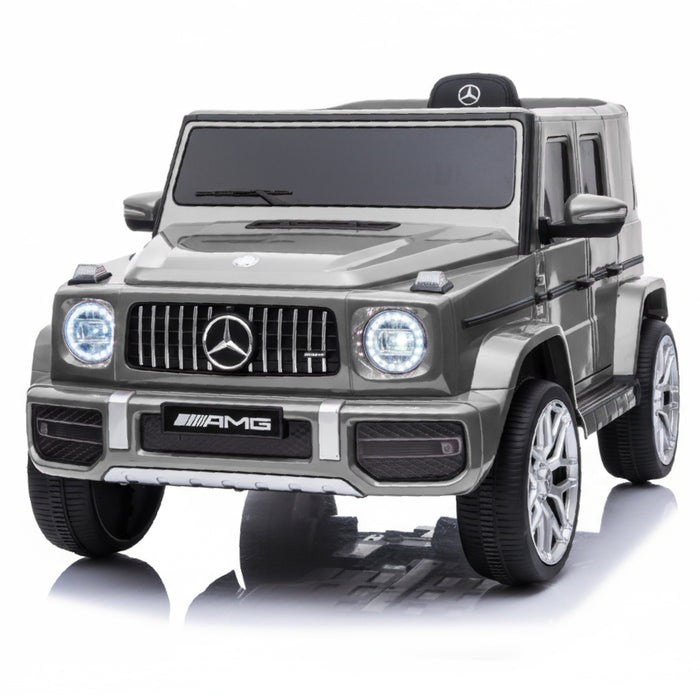 Mercedes-Benz AMG G63 12V Ride on Car with Remote Control and Leather Seat, Licensed